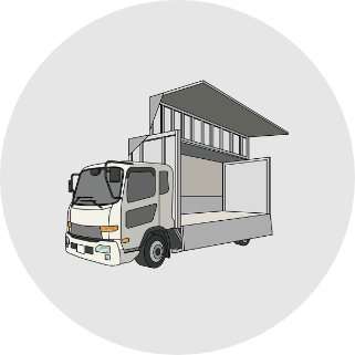 大型単車のイメージ