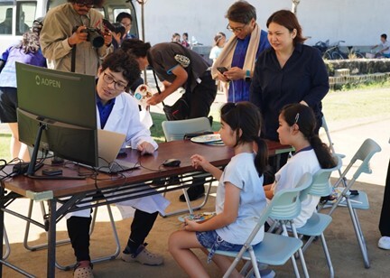 パソコンで自動運転カートのコースを作成